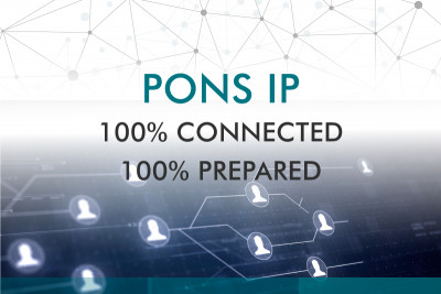 100% CONNECTED 100% PREPARED PONS IP
