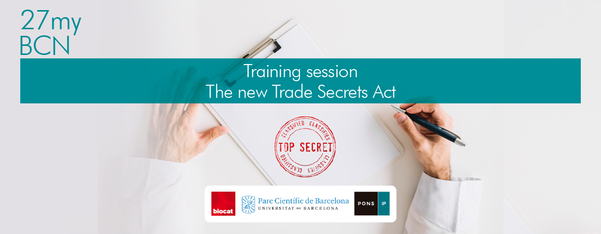Training session The new Trade Secrets Act
