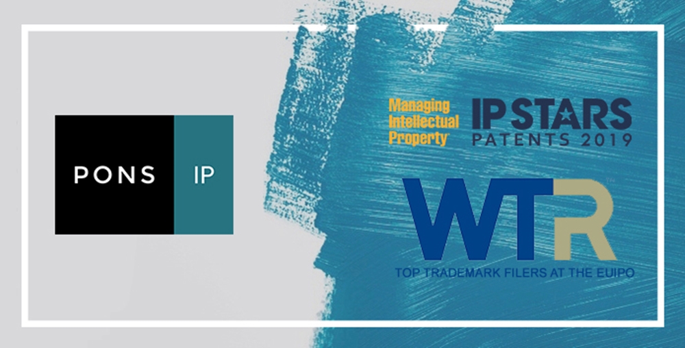 PONS IP strengthens its position in international rankings thanks to two new awards